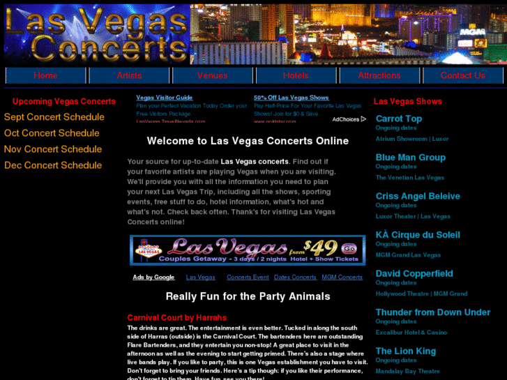 www.lasvegas-concerts.net