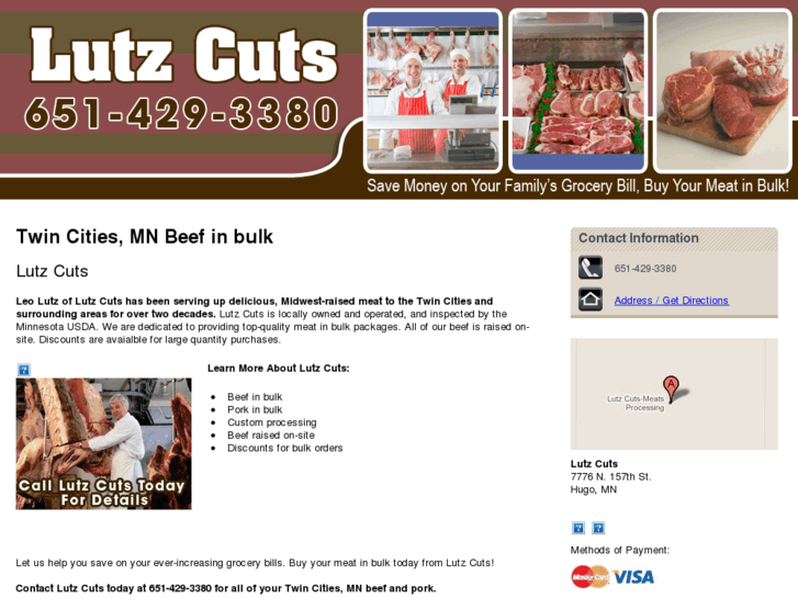 www.lutzcutsmeats.com