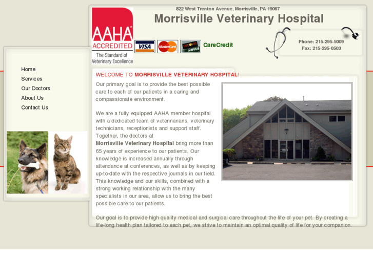 www.morrisvillevet.com