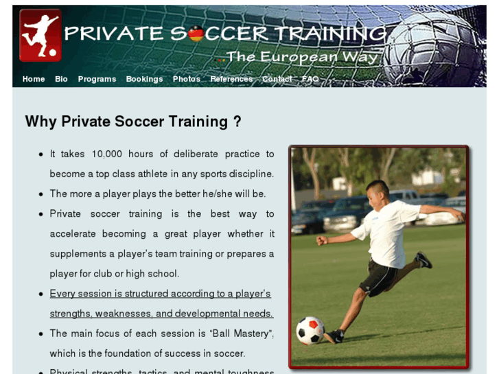 www.privatesoccertraining.com