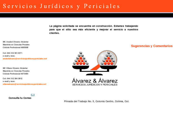 www.serviciosjuridicosypericiales.net