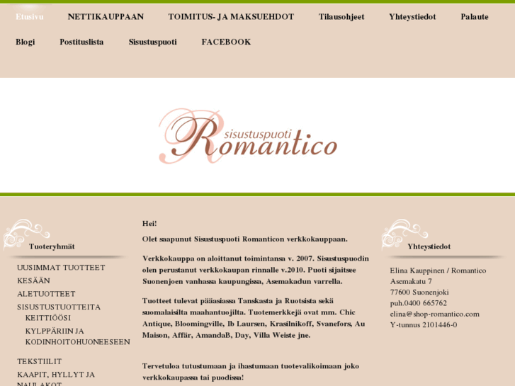 www.shop-romantico.com