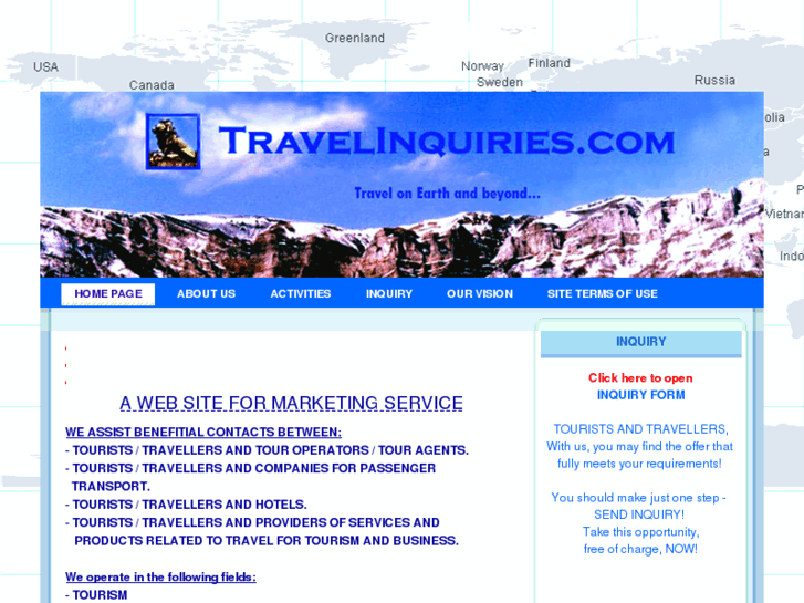 www.travelinquiries.com