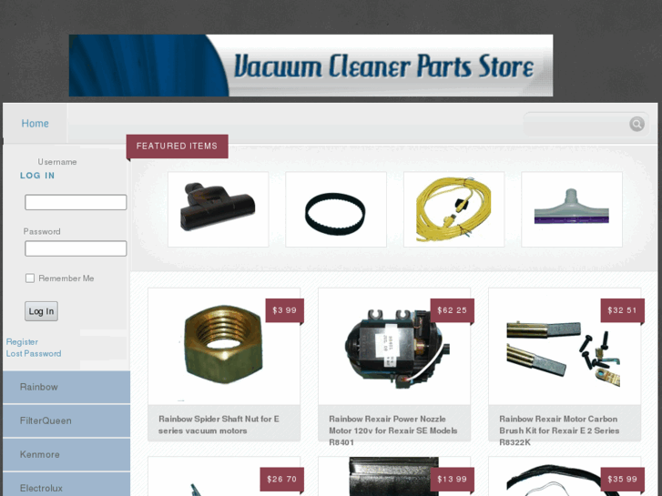 www.vacuumcleanerpartsstore.com