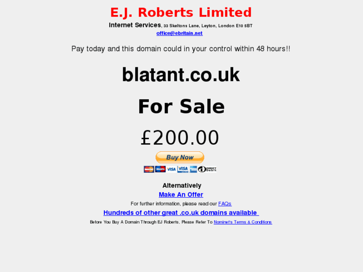 www.blatant.co.uk