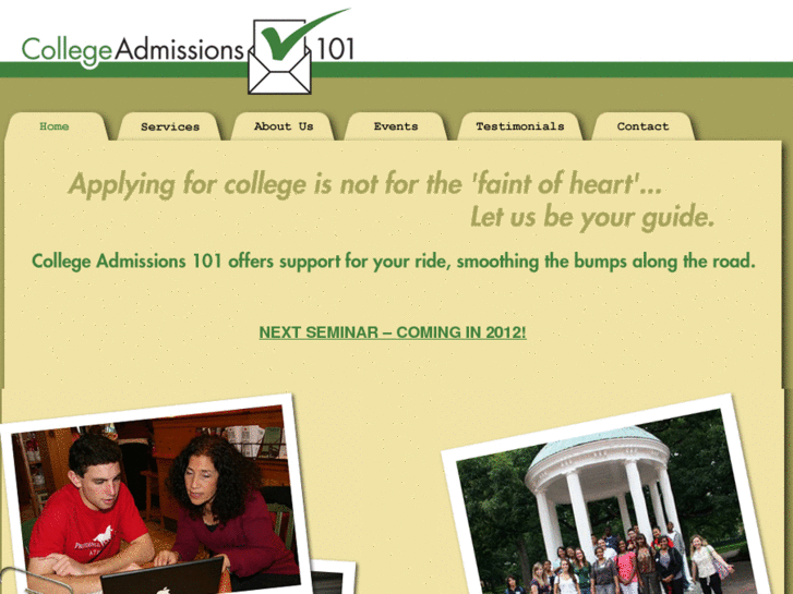 www.collegeadmissions101.org