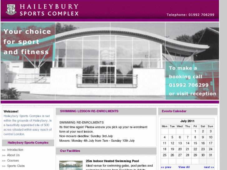 www.haileyburysportscomplex.co.uk