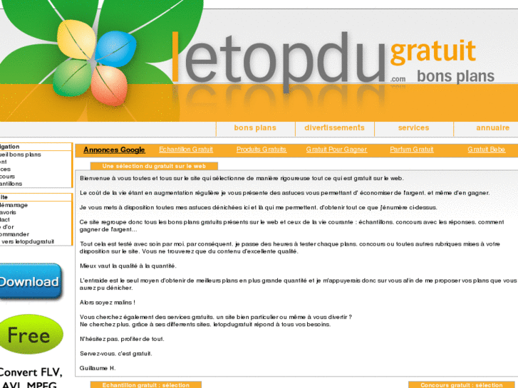 www.letopdugratuit.com