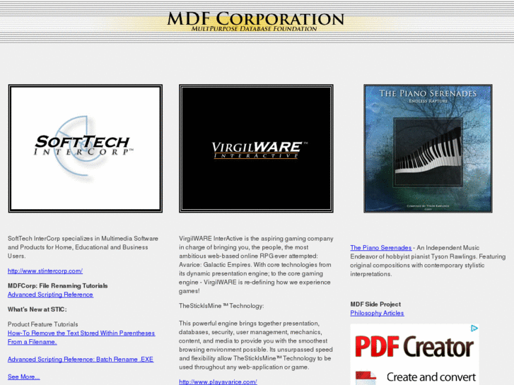 www.mdfcorp.com