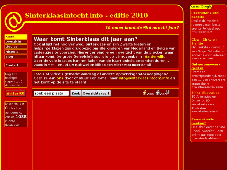 www.sinterklaasintocht.info