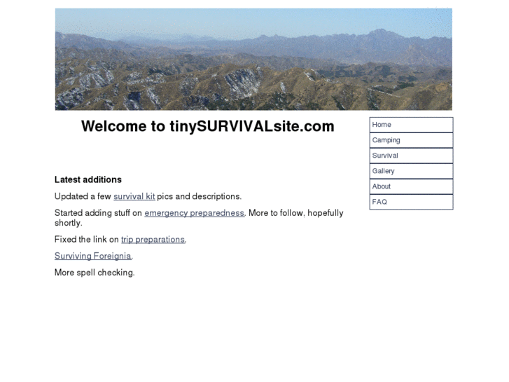 www.tinysurvivalsite.com