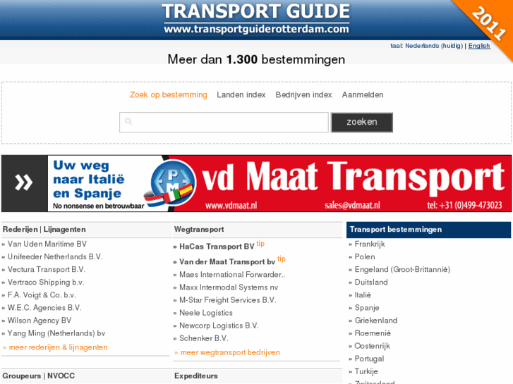 www.transportguiderotterdam.nl