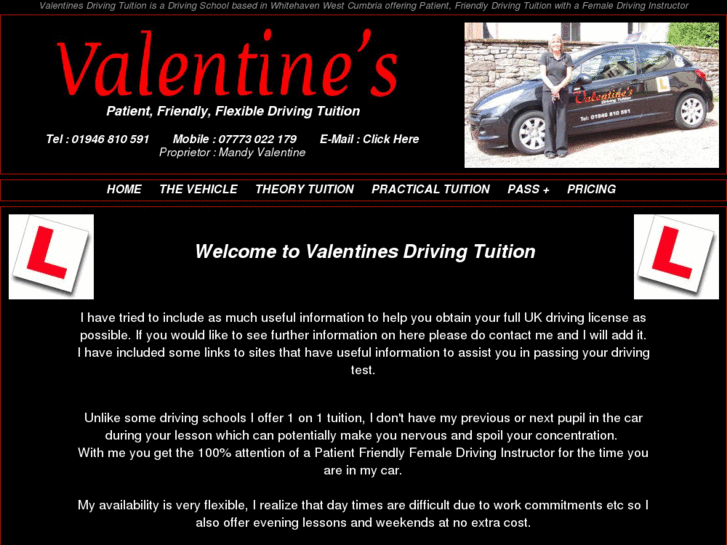 www.valentines-driving-tuition.com