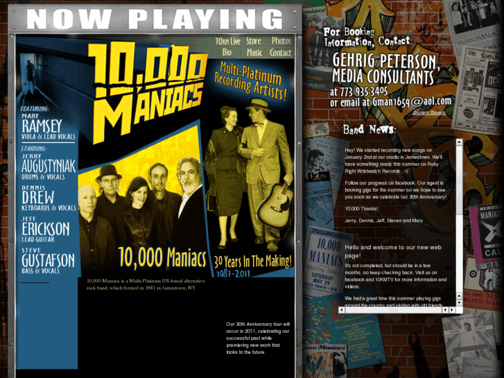 www.10000maniacs.com