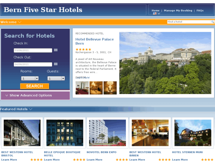 www.bernfivestarhotels.com