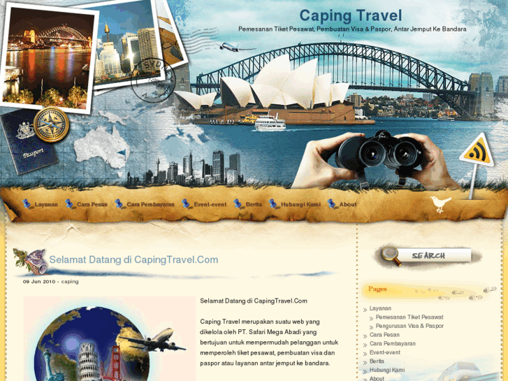 www.capingtravel.com