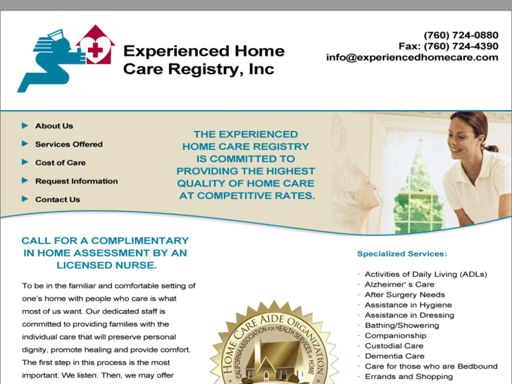 www.experiencedhomecare.com