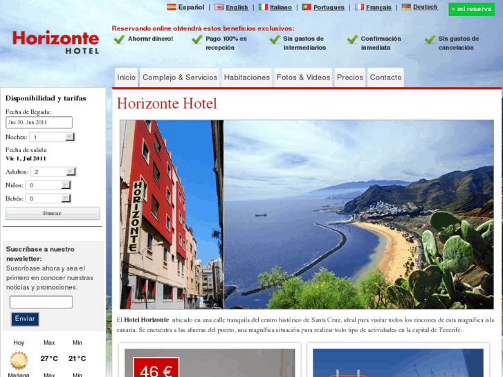 www.hotelhorizontetenerife.com