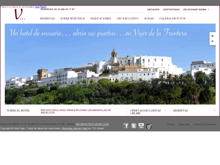 www.hotelv-vejer.es