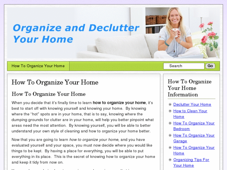 www.howtoorganizeyourhome.com