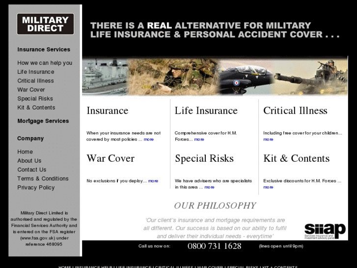 www.militaryadvice.co.uk