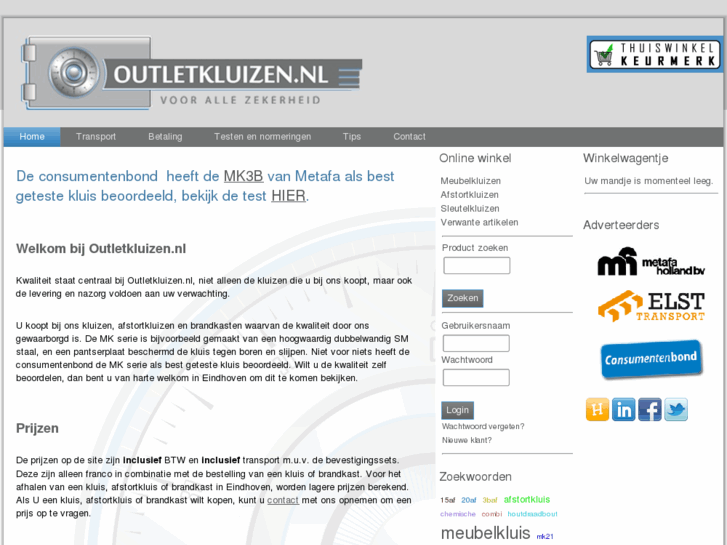 www.outletkluizen.com