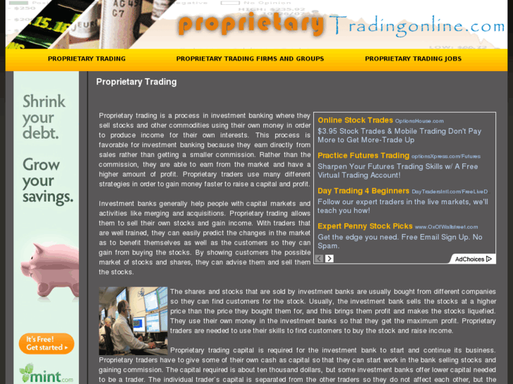 www.proprietarytradingonline.com