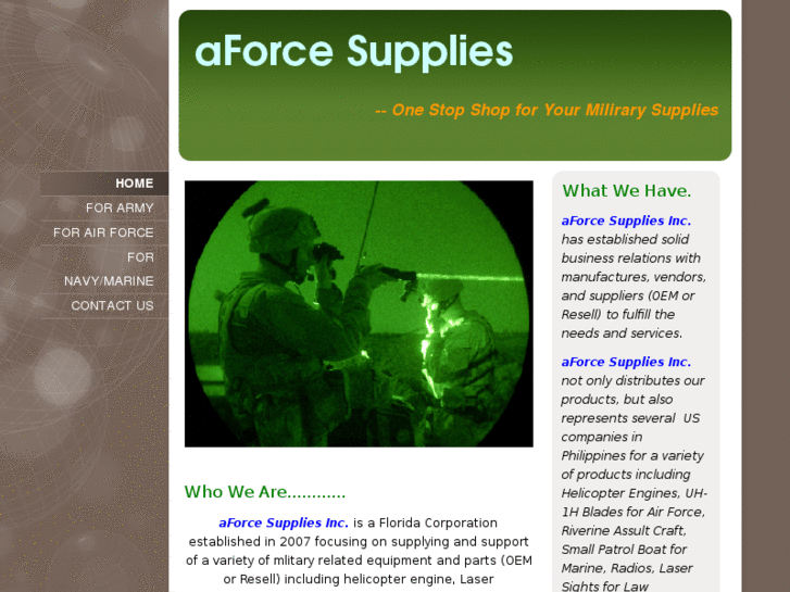 www.aforcesupplies.com