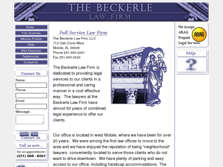 www.beckerlelawfirm.com