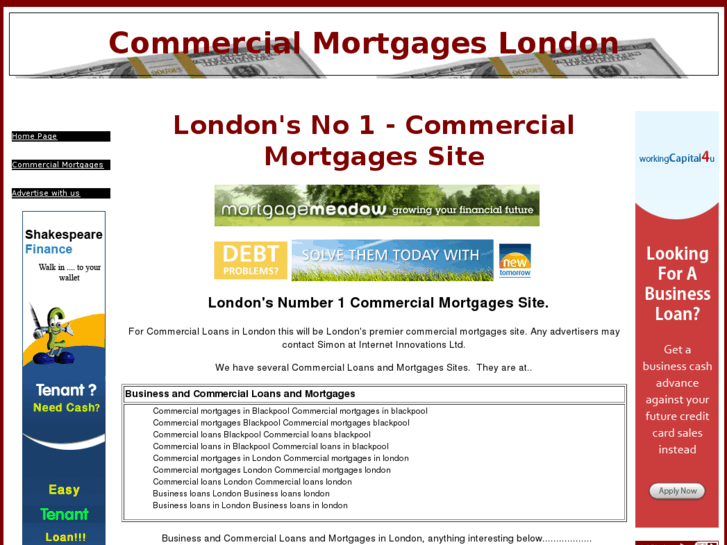 www.commercialmortgageslondon.co.uk