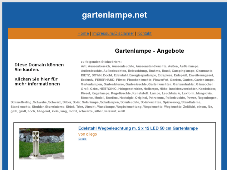 www.gartenlampe.net