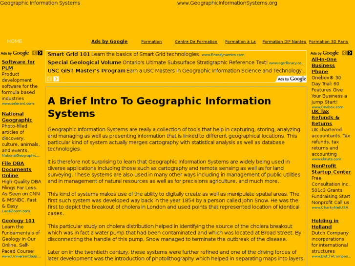 www.geographicinformationsystems.org