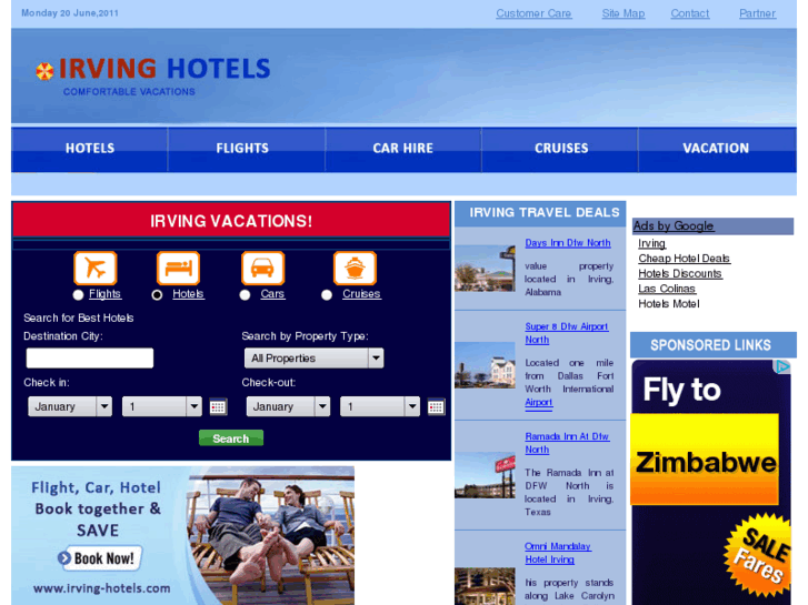 www.irving-hotels.net