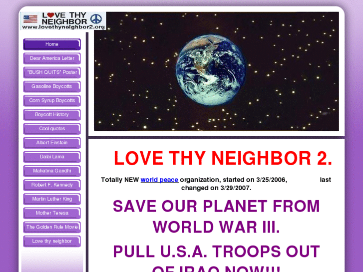 www.lovethyneighbor2.org