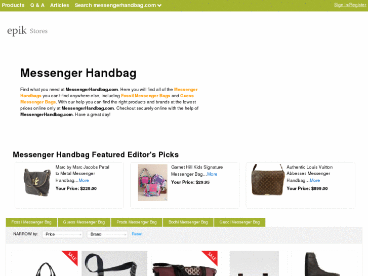 www.messengerhandbag.com