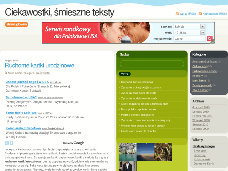 www.naszeteksty.pl