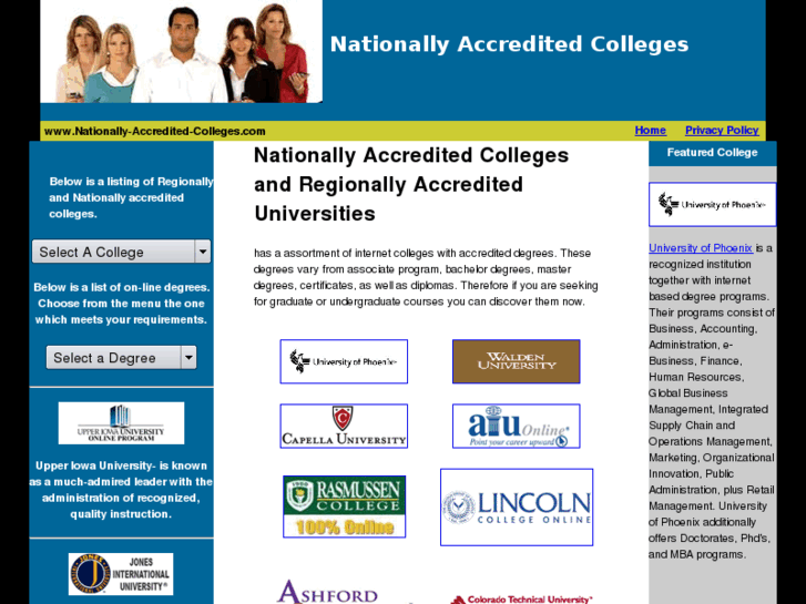 www.nationally-accredited-colleges.com