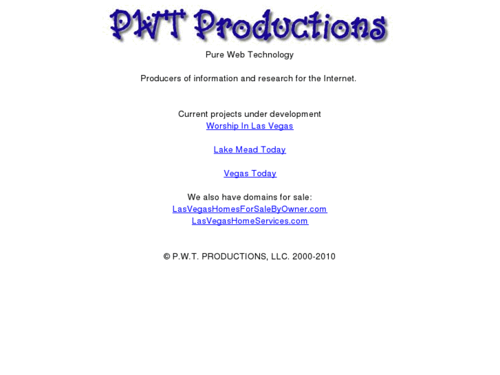 www.pwtproductions.com