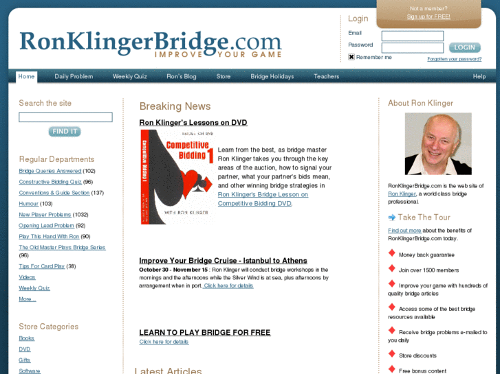 www.ronklingerbridge.com