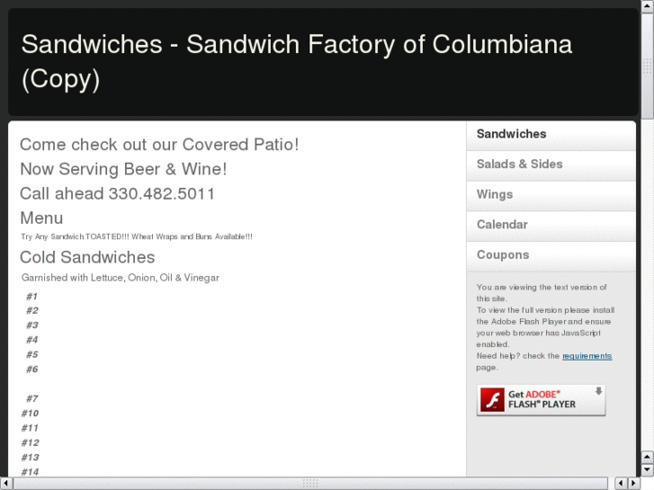 www.sandwichfactorycolumbiana.com