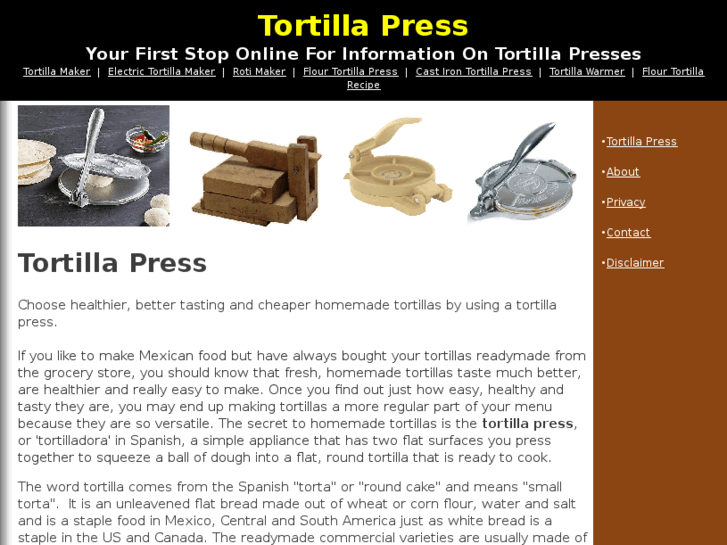 www.tortillapress.org