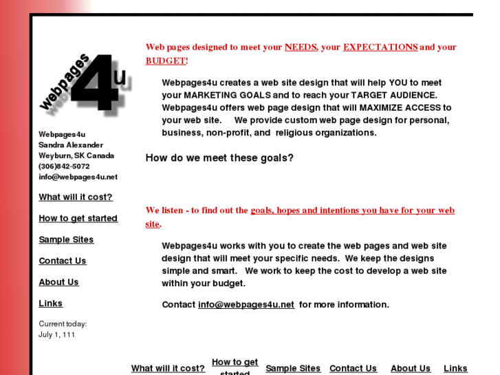 www.webpages4u.net