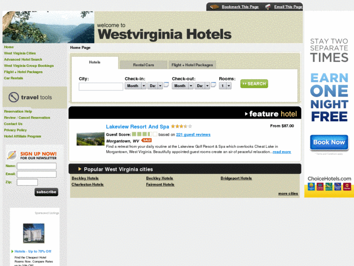 www.westvirginiahotels.org