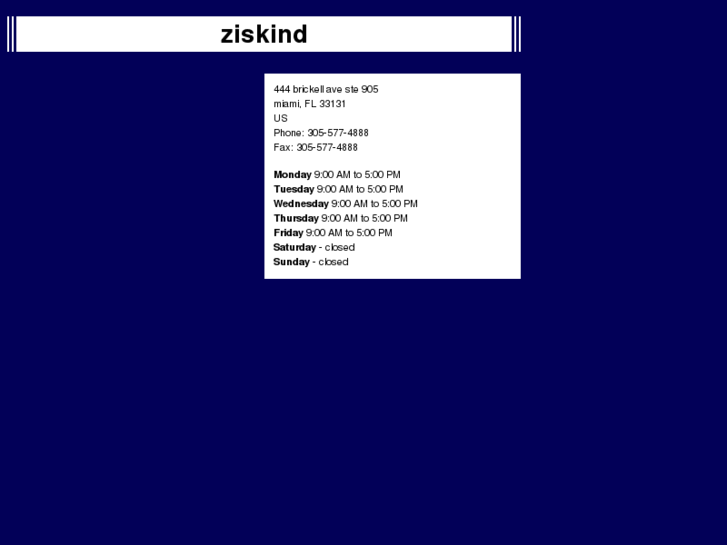 www.ziskindarvin.com