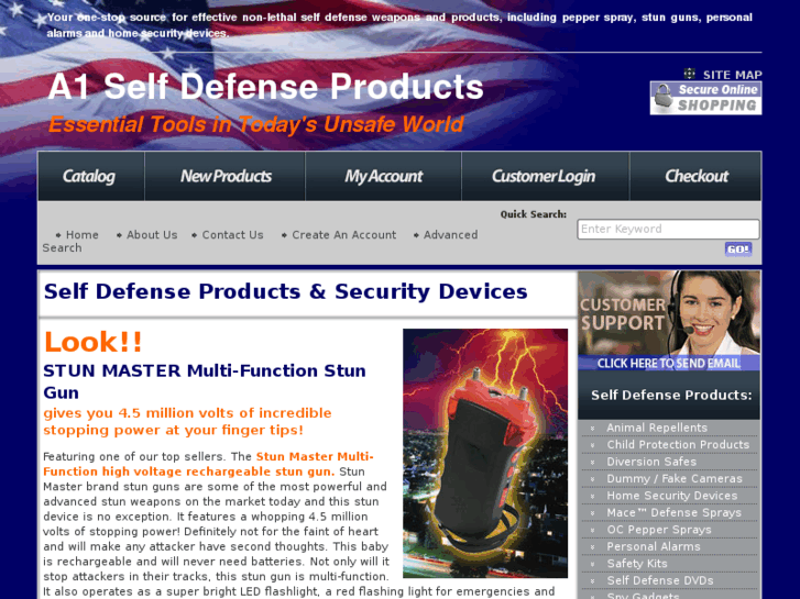 www.a1selfdefenseproducts.com