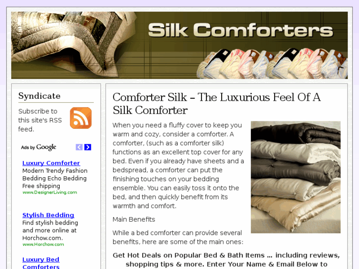 www.comfortersilk.net