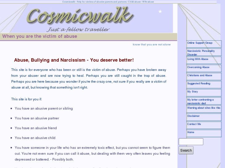 www.cosmicwalk.co.za