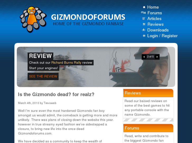 www.gizmondoforums.com