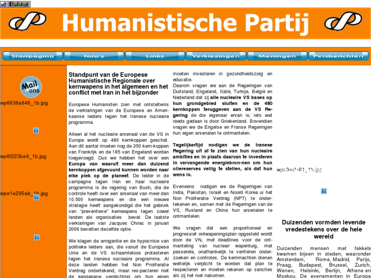 www.humanistischepartij.eu