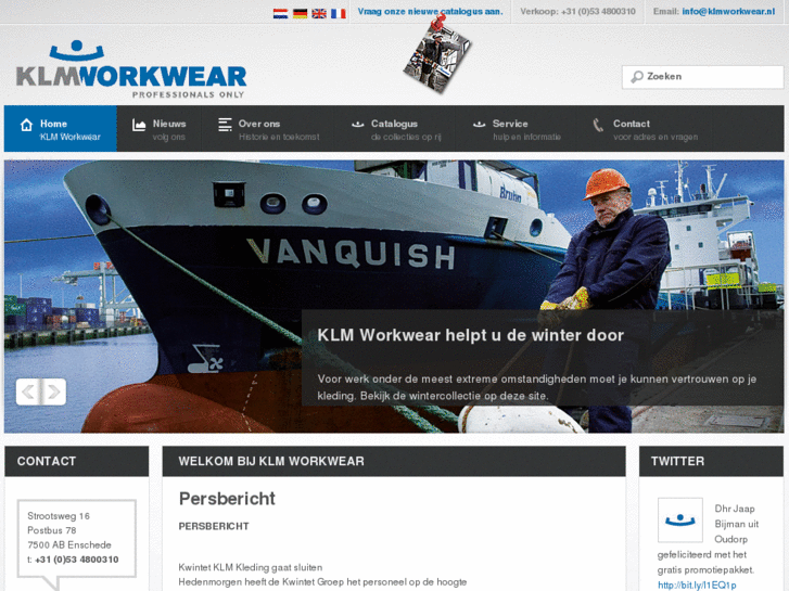 www.klmworkwear.com